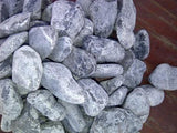 3 Ton Black Tumbled Pebbles