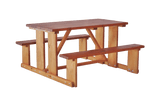 Tavern 6 Seater Wooden Bench