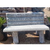 lazyman Concrete Bench
