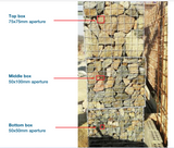 Gabion Basket 2m x 1m x 1m -  WELDED MESH WIRE