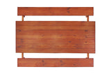 Tavern Wooden Bench -  8 Seater