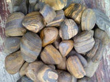 1 Ton Tiger Eye Pebbles (50 x 20Kg bags)