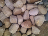 1 Ton Tumbled Sandstone Pebbles  (50 x 20Kg bags)