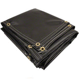 Asphalt Covers - Black Ripstop Canvas
